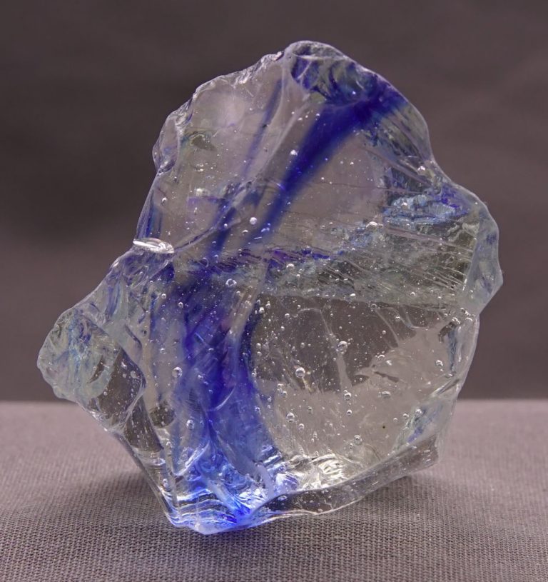 Rare Gem Bicolor Elestial Sapphire/Cosmic Ice Monatomic Andara Crystal 95.4 g. - Image 2