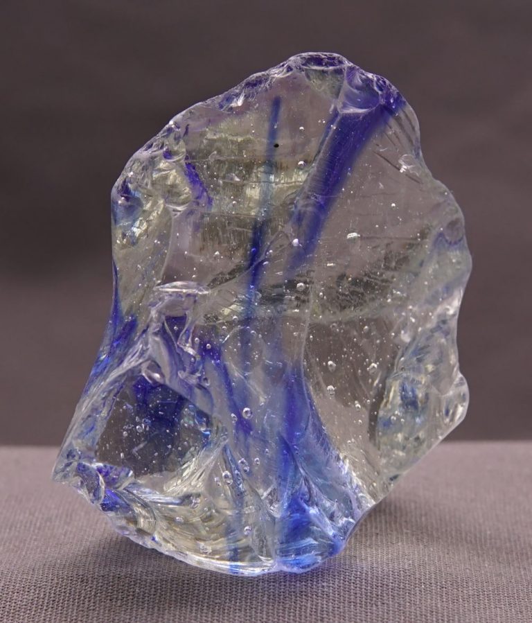 Rare Gem Bicolor Elestial Sapphire/Cosmic Ice Monatomic Andara Crystal 95.4 g. - Image 3