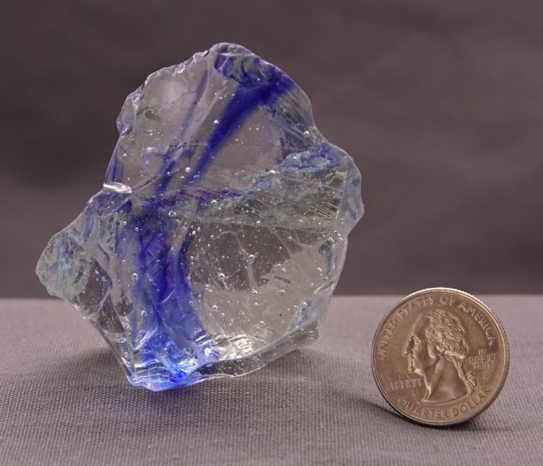 Rare Gem Bicolor Elestial Sapphire/Cosmic Ice Monatomic Andara Crystal 95.4 g. - Image 8