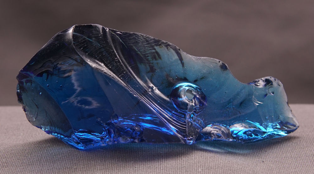Gem Elestial Starlight Sapphire with bubble Monatomic Andara Crystal 107.8 g. - Image 3