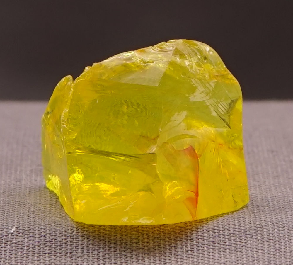 Rare Gem Bicolor Angel Aura Sun Star/Sunrise Monatomic Andara Crystal 10.1 g. - Image 3