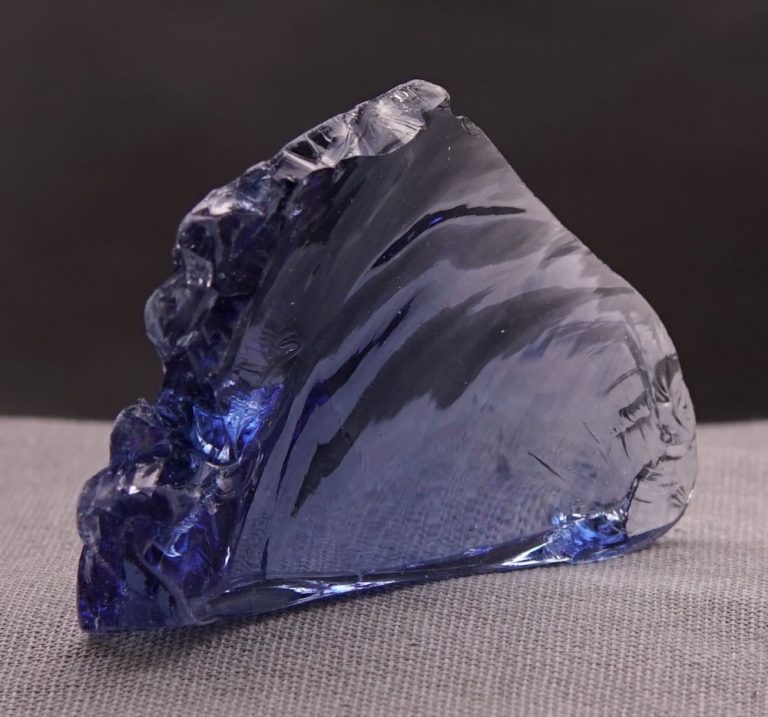 Rare Gem Banded Indigo Elestial Sapphire Monatomic Andara Crystal 20.5 g. - Image 3