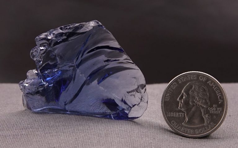 Rare Gem Banded Indigo Elestial Sapphire Monatomic Andara Crystal 20.5 g. - Image 7