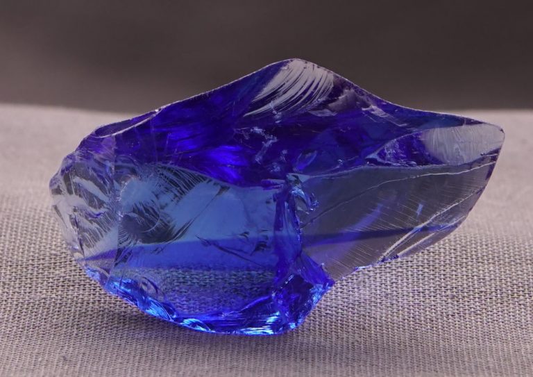 Rare Gem Banded Bicolor Elestial Sapphire with Tanzanite Fire Monatomic Andara Crystal 17.1 g. - Image 5