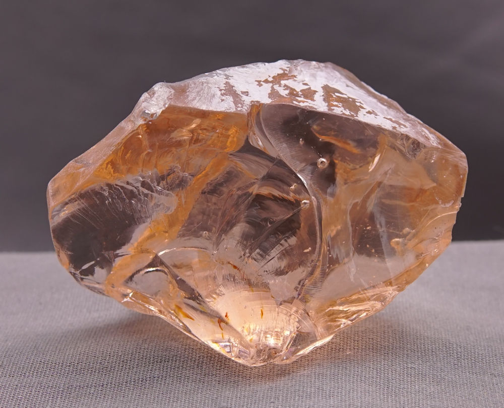 Gem Lemurian Etherium Gold Monatomic Andara Crystal 108.6 g.