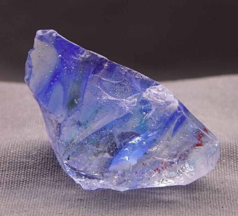 Rare Gem Multi Cosmic Ice/Elestial Sapphire/Cyan Angeles/Scarlet Shift/Earth Shaman Monatomic Andara Crystal 31.9 g. - Image 2