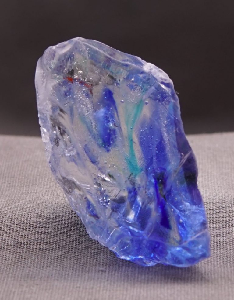 Rare Gem Multi Cosmic Ice/Elestial Sapphire/Cyan Angeles/Scarlet Shift/Earth Shaman Monatomic Andara Crystal 31.9 g.