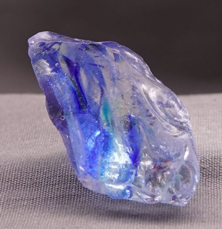 Rare Gem Multi Cosmic Ice/Elestial Sapphire/Cyan Angeles/Scarlet Shift/Earth Shaman Monatomic Andara Crystal 31.9 g. - Image 5