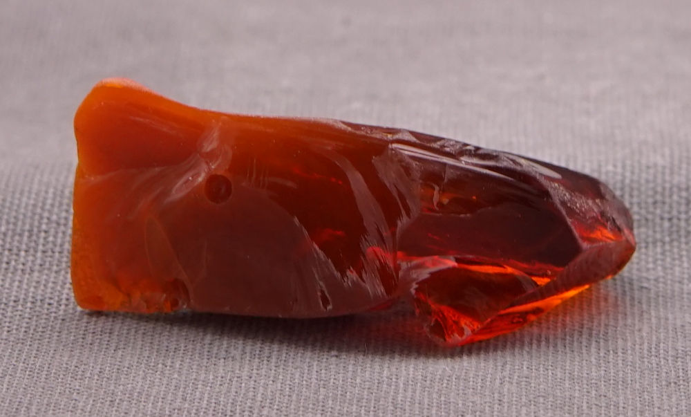 Rare Gem Bicolor Scarlet Shift/Dragon's Blood Monatomic Andara Crystal 10.0 g. - Image 5