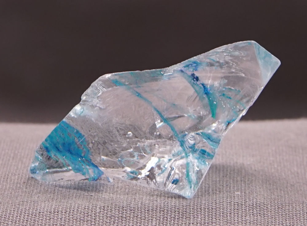 Rare Gem Bicolor Elestial Sapphire/Cosmic Ice Monatomic Andara Crystal 10.6 g. - Image 4