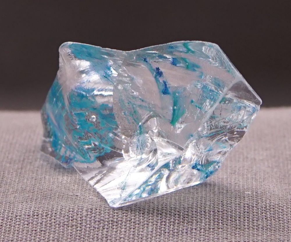 Rare Gem Bicolor Elestial Sapphire/Cosmic Ice Monatomic Andara Crystal 10.6 g. - Image 5