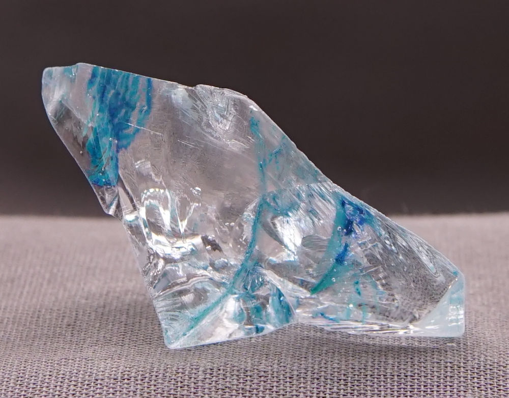Rare Gem Bicolor Elestial Sapphire/Cosmic Ice Monatomic Andara Crystal 10.6 g. - Image 6