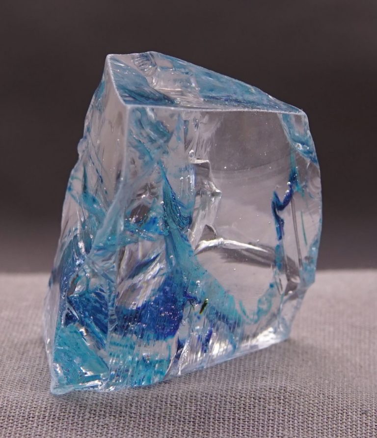 Rare Gem Bicolor Elestial Sapphire/Cosmic Ice Monatomic Andara Crystal 44.5 g. - Image 7