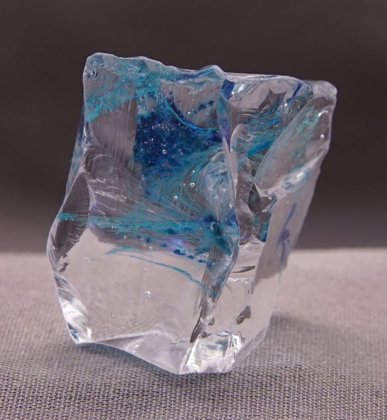 Rare Gem Bicolor Elestial Sapphire/Cosmic Ice Monatomic Andara Crystal 44.5 g. - Image 9