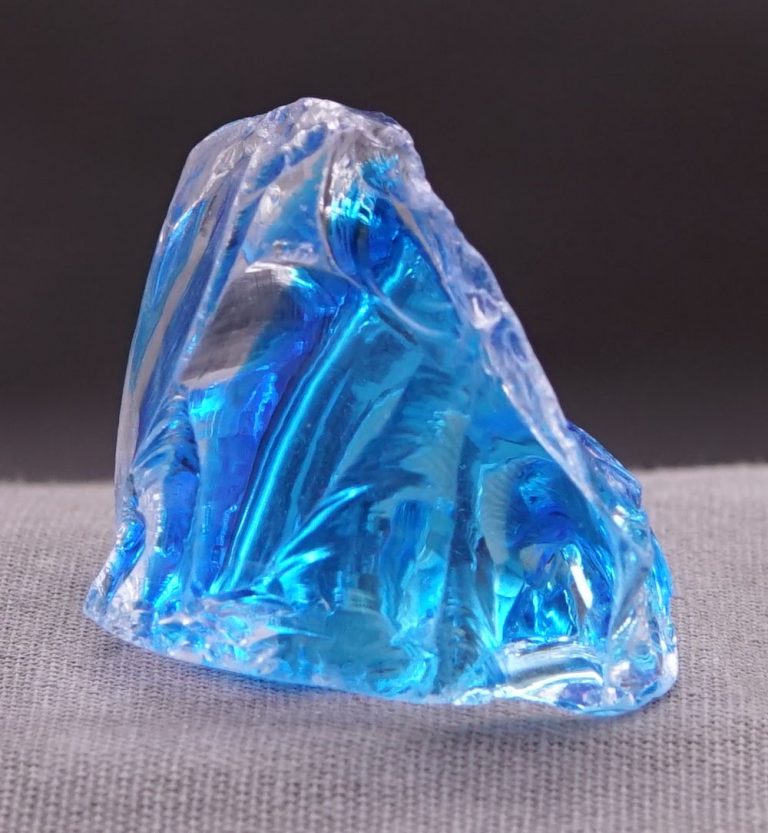 Rare Gem Bicolor Elestial Sapphire/Cosmic Ice Monatomic Andara Crystal 26.8 g. - Image 6