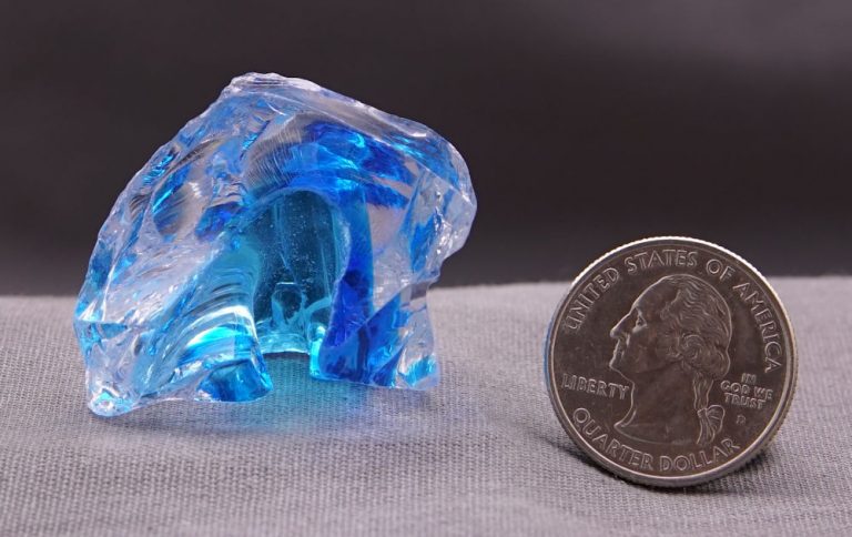 Rare Gem Bicolor Elestial Sapphire/Cosmic Ice Monatomic Andara Crystal 26.8 g. - Image 9