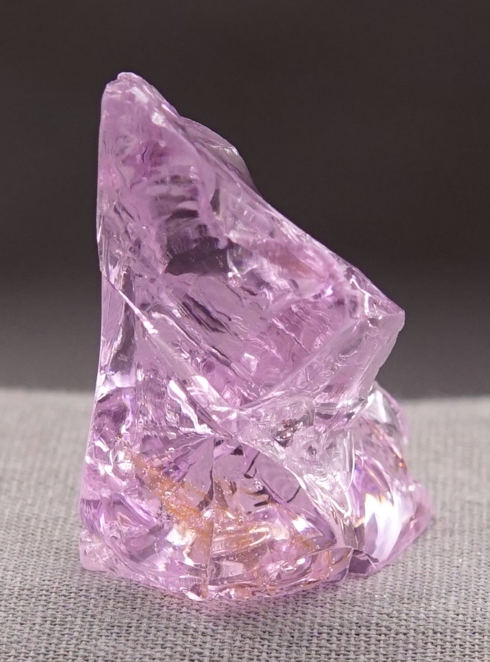 Rare Bicolor Gem Rose de France/Gold Monatomic Andara Crystal 15.8 g. - Image 4