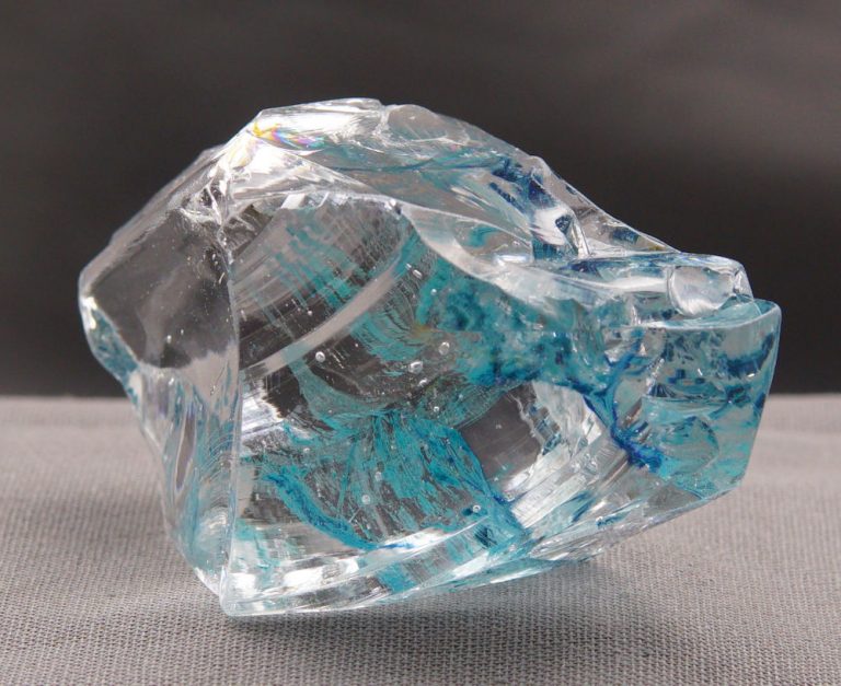 Rare Gem Multi Cosmic Ice/Earth Shaman/Elest. Sapphire Monatomic Andara Crystal 89.7 g. - Image 4