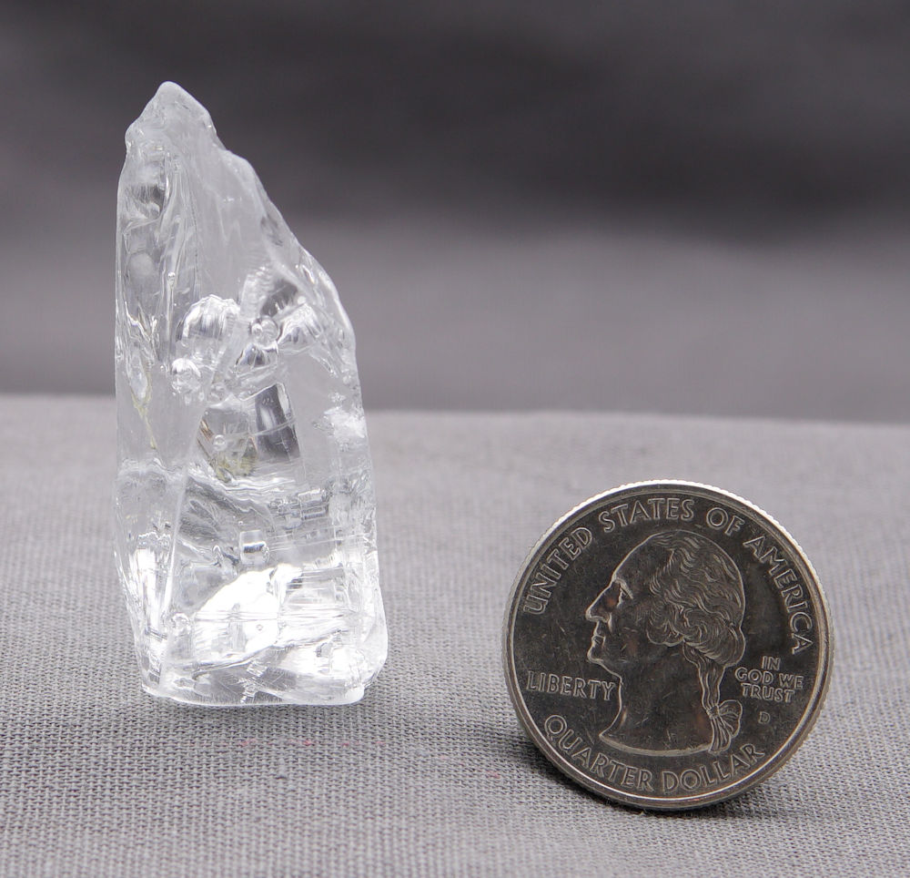 Gem Silver Luna Sea Foam Monatomic Andara Crystal 18.7 g. - Image 6