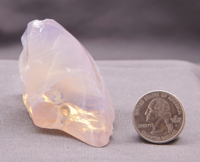 Gem Angel Aura HGW Pink Monatomic Andara Crystal 67.6 g. - Image 7