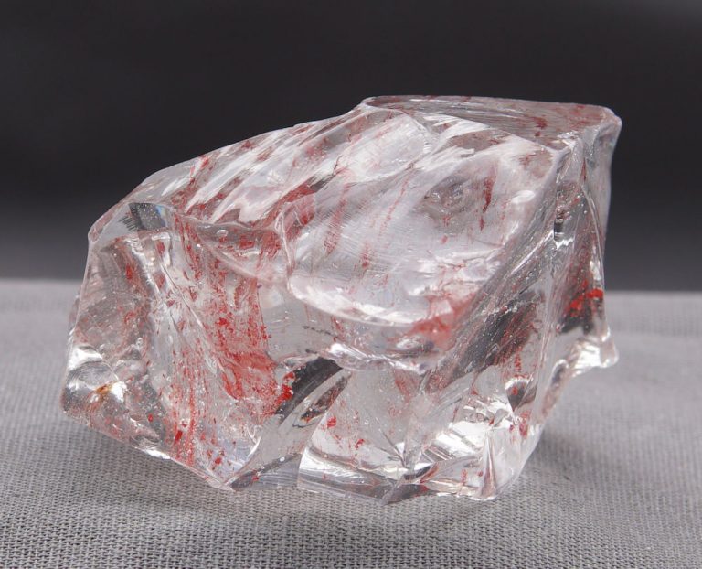 Rare Gem Bicolor Cosmic Ice/Scarlet Shift Monatomic Andara Crystal 59.7 g. - Image 4