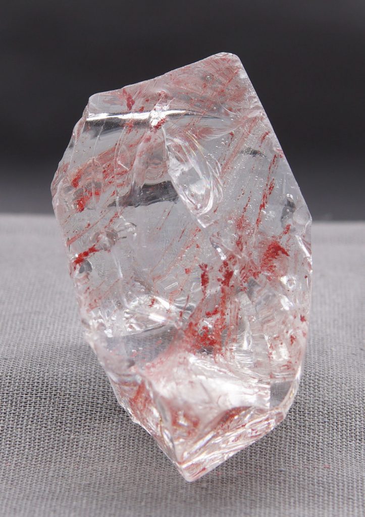 Rare Gem Bicolor Cosmic Ice/Scarlet Shift Monatomic Andara Crystal 59.7 g. - Image 5