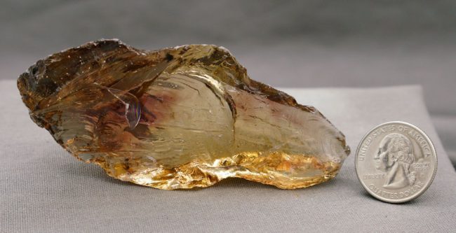 Rare Gem Bicolor Celestial Gold/Sovereign Amethyst Monatomic Andara Crystal 95.2 g. - Image 6