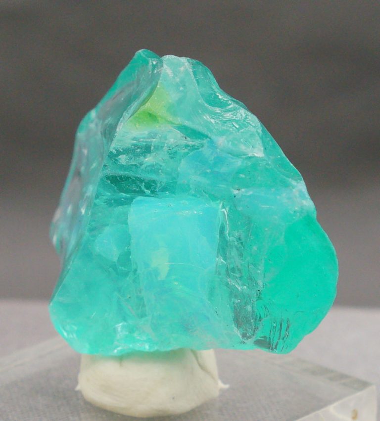 Rare Gem Angel Aura Cyan Angeles with Gold Monatomic Andara Crystal 25.9 g. - Image 5