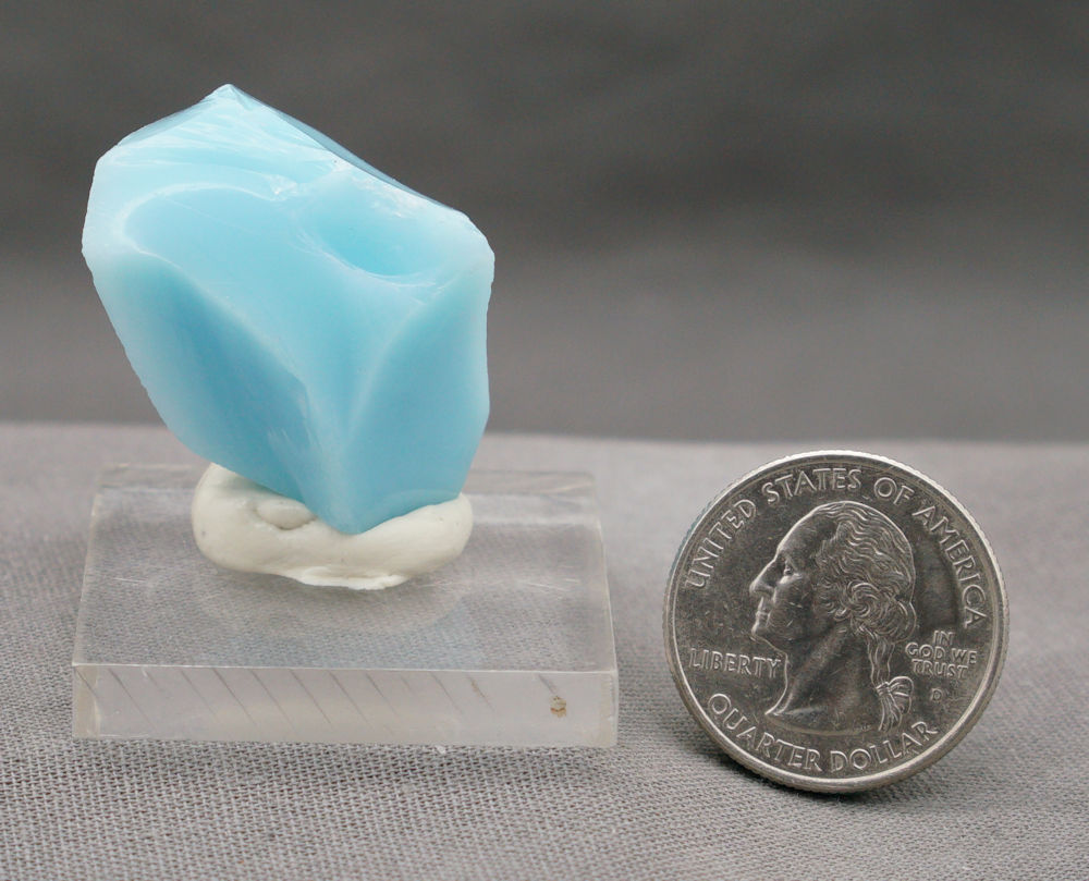 Rare Pastel Bleu Topaz Monatomic Andara Crystal 19.7 g. - Image 6
