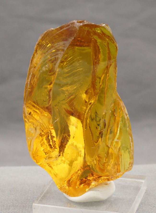 Gem Lemurian Amber Monatomic Andara Crystal 65.8 g. - Image 4
