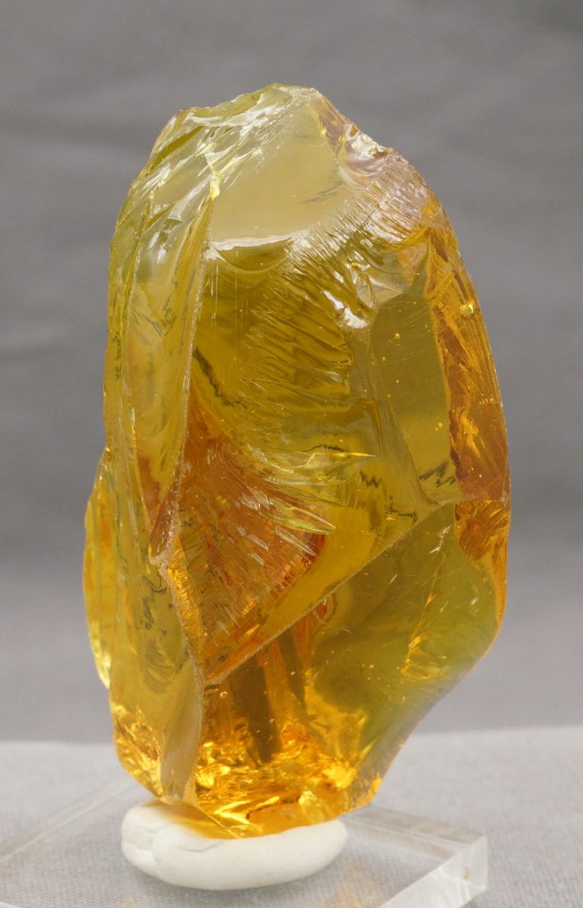 Gem Lemurian Amber Monatomic Andara Crystal 65.8 g. - Image 5