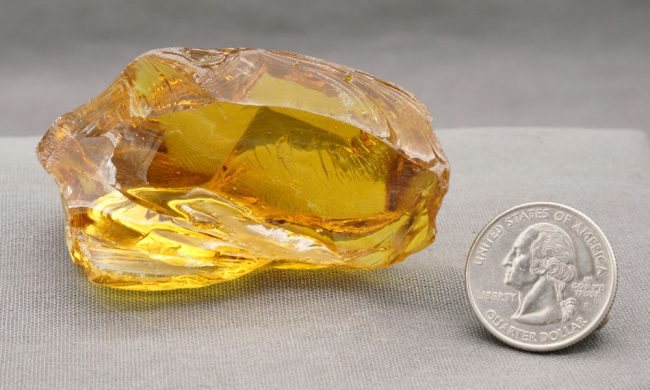 Gem Lemurian Amber Monatomic Andara Crystal 65.8 g. - Image 7