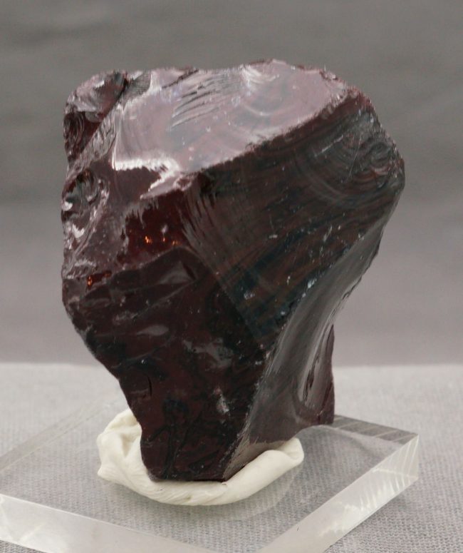 Rare Bicolor Iridium Black/Earth Shaman Monatomic Andara Crystal 48.7 g. - Image 5