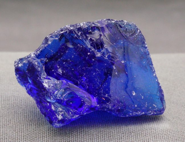 Elestial Sapphire/Tanzanite Fire Sea Foam Monatomic Andara Crystal 34.1 g. - Image 3