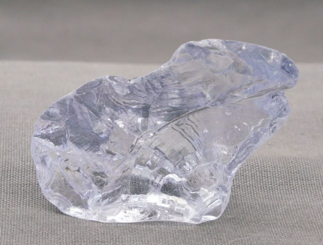 Gem Banded Ascendant Lilac Monatomic Andara Crystal 37.7 g.