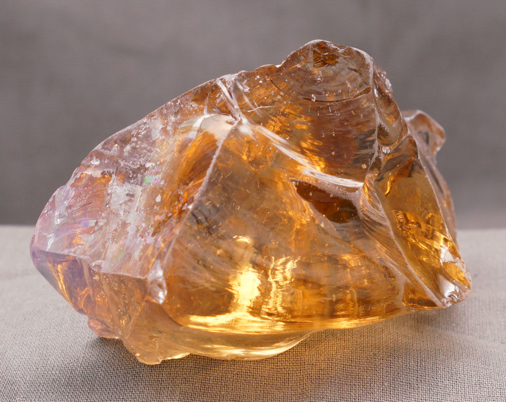 Gem Angel Aura Lemurian Etherium Gold Monatomic Andara Crystal 229.6 g. - Image 5