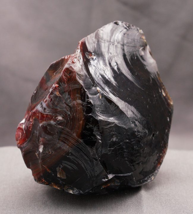Rare Gem Tiger Iron "Heart" Monatomic Andara Crystal 391.2 g.