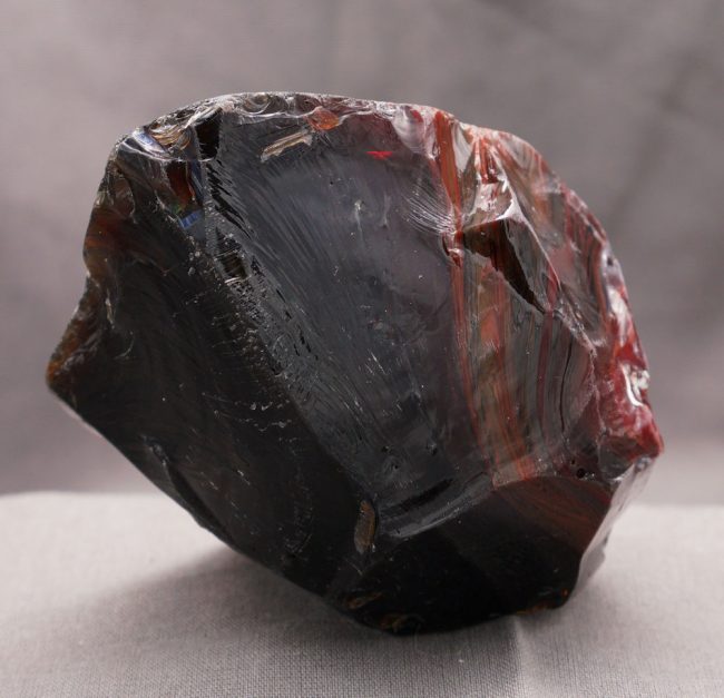 Rare Gem Tiger Iron "Heart" Monatomic Andara Crystal 391.2 g. - Image 5
