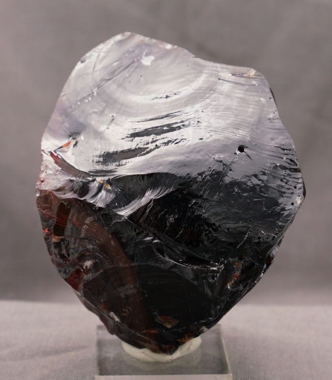 Rare Gem Tiger Iron "Heart" Monatomic Andara Crystal 391.2 g. - Image 7