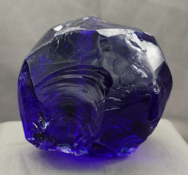 Gem Tanzanite Fire "Heart" Monatomic Andara Crystal 1330.0 g. - Image 4