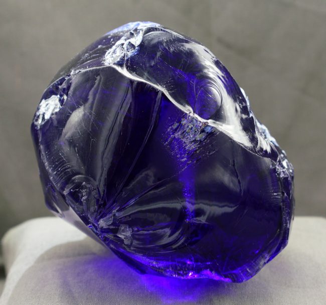 Gem Tanzanite Fire "Heart" Monatomic Andara Crystal 1330.0 g. - Image 6