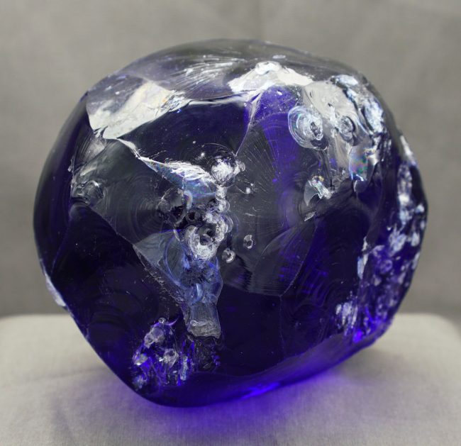 Gem Tanzanite Fire "Heart" Monatomic Andara Crystal 1330.0 g. - Image 9