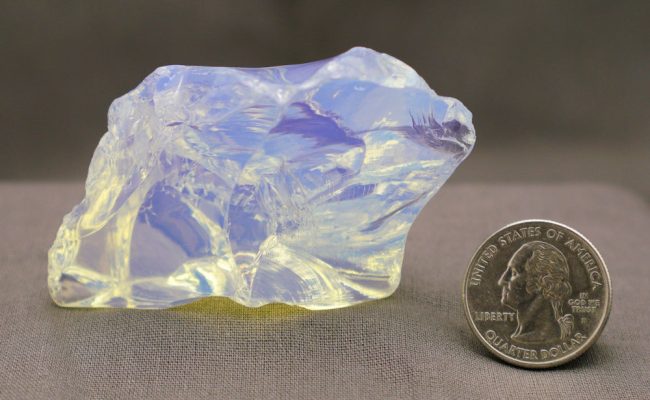 Gem Angel Aura Cosmic Ice Monatomic Andara Crystal 81.1 g. - Image 6