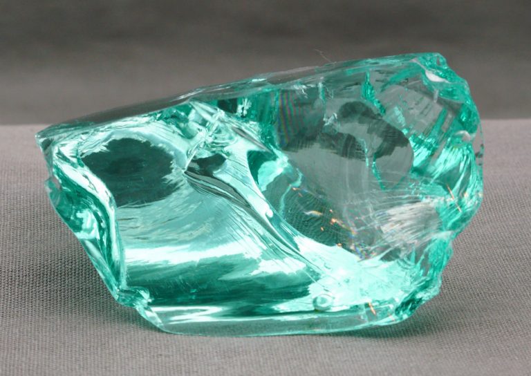 Gem Cyan Angeles Monatomic Andara Crystal 126.9 g.