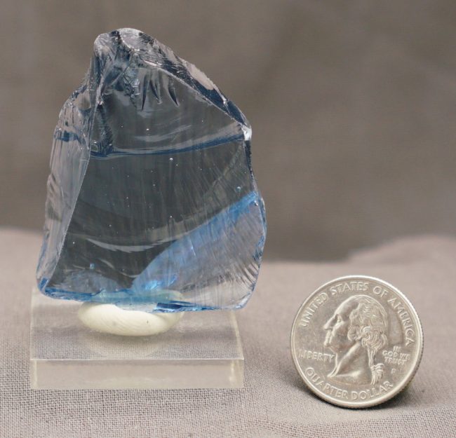 Rare Gem Banded Indigo Elestial Sapphire Monatomic Andara Crystal 36.4 g. - Image 6