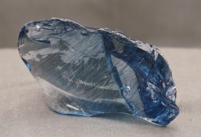 Rare Gem Banded Indigo Elestial Sapphire Monatomic Andara Crystal 60.0 g. - Image 3