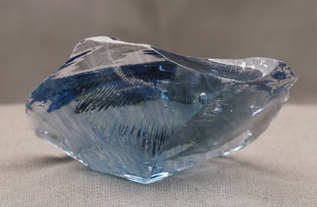 Rare Gem Banded Indigo Elestial Sapphire Monatomic Andara Crystal 60.0 g. - Image 4