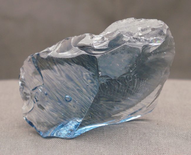 Rare Gem Banded Indigo Elestial Sapphire Monatomic Andara Crystal 60.0 g. - Image 5