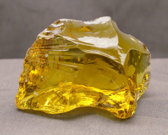 Gem Lemurian Amber Monatomic Andara Crystal 154.2 g. - Image 2