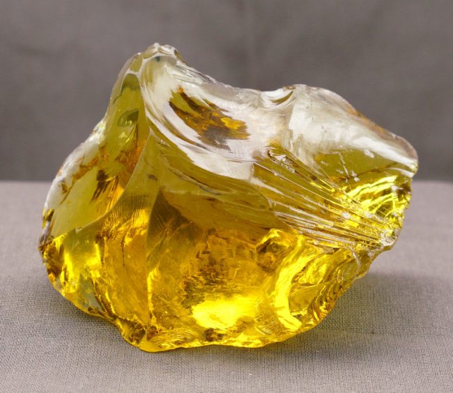 Gem Lemurian Amber Monatomic Andara Crystal 154.2 g.